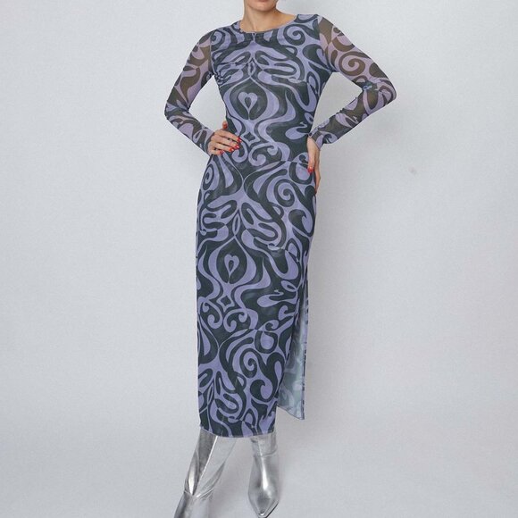 Find Me Now - Dream On Mesh Dress - Picture 4 of 8